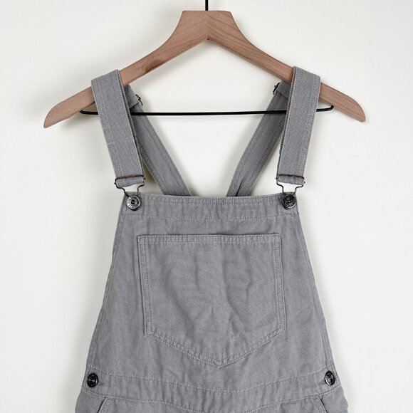 Urban Outfitters BDG Pinne Canvas Skirtall Overall Mini Dress Canvas Sun Summer - Picture 5 of 10